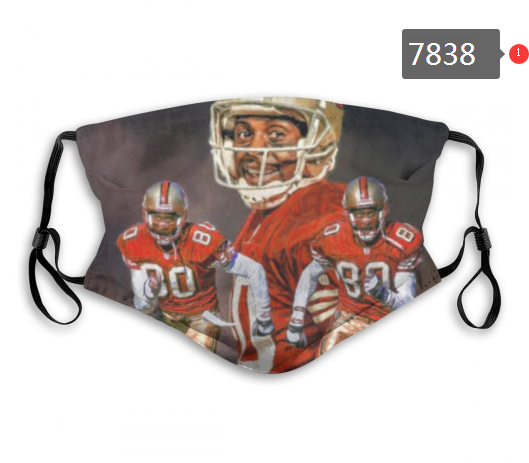 NFL 2020 San Francisco 49ers #19 Dust mask with filter